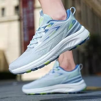 Спортивные кроссовки, мужские легкие спортивные кроссовки, мужские повседневные кроссовки для прогулок, уличная обувь в уличном стиле, мужская обувь 36 чёрный