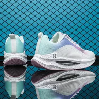 Спортивные кроссовки мужские уличные кроссовки на платформе для бега женские повседневные спортивные туфли для мужчин 35 светло-зеленый