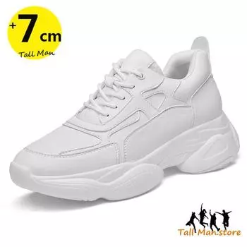 Спортивные кроссовки мужские увеличивающие рост обувь для увеличения роста мужская повседневная обувь для увеличения роста 6-8 см 36