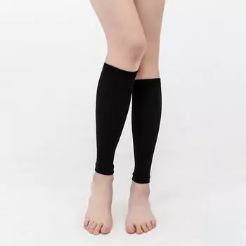 Спортивные леггинсы Компрессионные носки для снятия усталости ног и поддерживающие носки чёрный