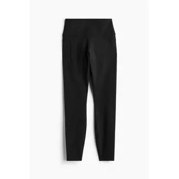 Спортивные леггинсы с карманами HM DryMove, черные