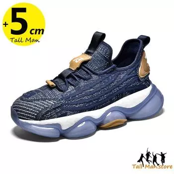 Спортивные мужские кроссовки для увеличения роста, стелька 5 см, мужская, для отдыха, мода, баскетбол 39