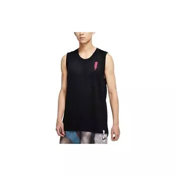 Спортивные мужские майки с сетчатым узором Jordan, черные DR2112-010 M