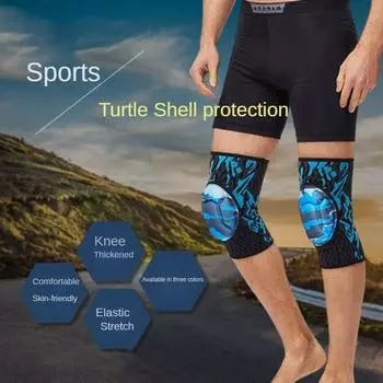 Спортивные наколенники для баскетбола, бадминтона для мужчин и женщин, профессиональные наколенники для стояния на коленях, ползания, бега, езды на велосипеде, наколенники для фитнеса m