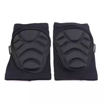Спортивные наколенники для фитнеса, комплект защиты для езды на горном велосипеде, наколенник для танцев, поддержка MTB, скоростной спуск, мотоциклетная наколенница M чёрный