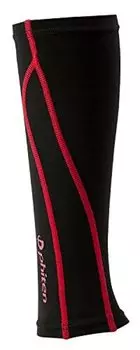 Спортивные нарукавники Phiten X30 для 2 ножек черного цвета x размера L, шт., красные,