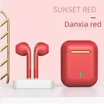 Спортивные наушники J18 TWS Bluetooth: Беспроводные наушники-вкладыши с шумоподавлением и увеличенным сроком службы батареи