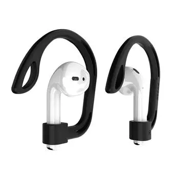 Спортивные наушники-крючки Apple AirPods Anti-Lost TPU с защитой от скольжения White белый