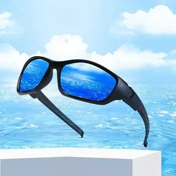 Спортивные очки поляризованные солнцезащитные очки с защитой от ультрафиолета для мужчин и женщин для рыбалки, вождения, езды на велосипеде, бега, солнцезащитные очки