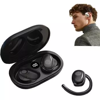 Спортивные подвесные наушники Bluetooth 5.4 Ipx5 водонепроницаемые наушники беспроводные наушники для спорта бега тренировки