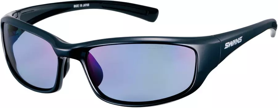 Спортивные поляризованные солнцезащитные очки Warrior 7 BK Black Fishing [SWANS] WA7-0167