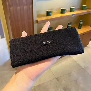 Спортивные повязки на голову для женщин Однотонные эластичные резинки для волос Бег Фитнес Йога Повязки для волос Стрейч Макияж Аксессуары для волос