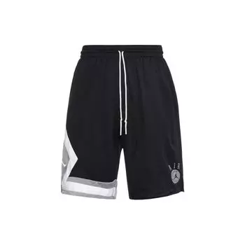 Спортивные повседневные шорты Jordan Contrast Drawstring, мужские брюки, черные CZ2505-010 M