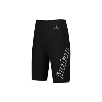 Спортивные шорты Air Jordan Letter Print Fitness Shorts Женские шорты Черные CU4184-011 XL