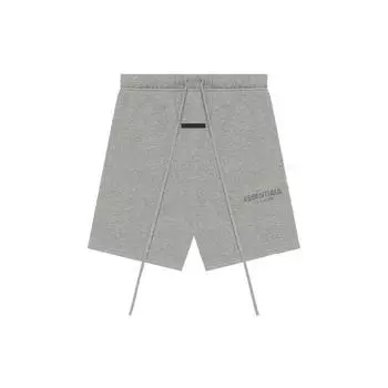 Спортивные шорты Fear of God Essentials Коллекция SS21 Брюки унисекс Темно-вереск-овсянка FOG-SS21-619 S
