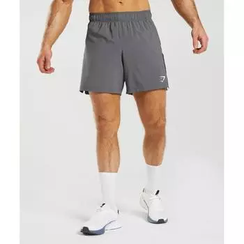 Спортивные шорты GYMSHARK Silhouette Серый Черный A3A1Q GBRB XS