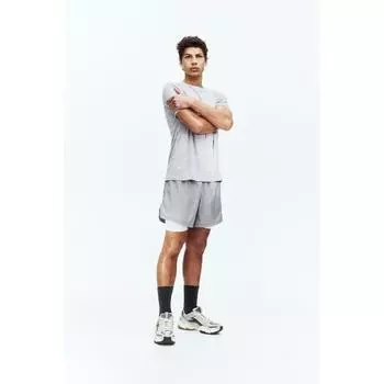 Спортивные шорты HM Double Layer DryMove Grey XS