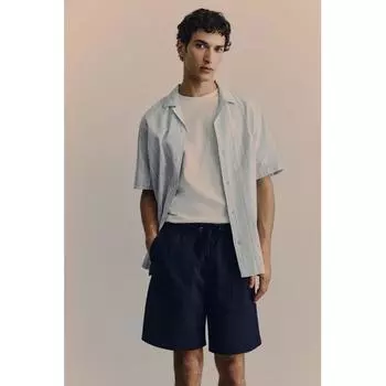 Спортивные шорты HM Regular Fit, темно-синие XS