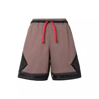 Спортивные шорты Jordan Paris Saint-Germain Collaboration с сеткой и шнурком, мужские штаны, коричневые DN6149-291 M