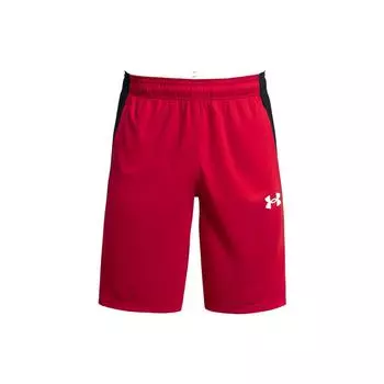 Спортивные шорты прямого кроя с логотипом Under Armour Color Block Logo Мужские брюки красные 1370220-600 XXXL