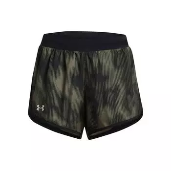 Спортивные шорты Under Armour со средней посадкой, женские брюки, зеленые 1350198-021 L