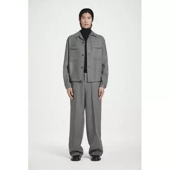 Спортивные штаны Cos Japan Tailored Wool Flannel grey melange/54