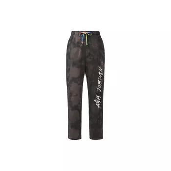 Спортивные штаны для джоггеров Jordan XJ Balvin Tie-Dye с буквенным принтом, мужские штаны, темно-бирюзовые, черные DR2961-029 L