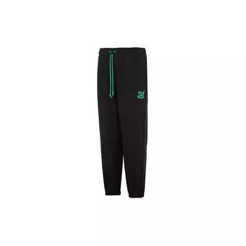 Спортивные штаны PUMA Classics Street Sport с логотипом и принтом мужские черные 539971-01 L