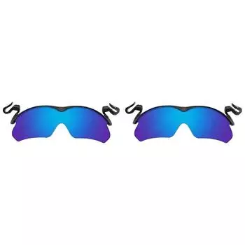 Спортивные солнцезащитные очки FE # с клипсой, солнцезащитные очки с клипсой для рыбалки, пешего туризма, гольфа (синий