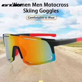 Спортивные солнцезащитные очки, модные эргономичные, с физическим управлением, ветрозащитным оттенком, унисекс, очки для шоссейных гонок, для езды на велосипеде на открытом воздухе 9