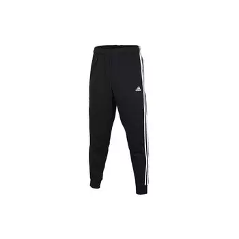 Спортивные спортивные штаны Adidas Slim-Fit мужские, черные BR3696 XL