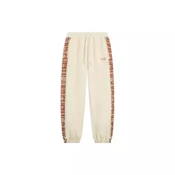 Спортивные спортивные штаны Li Ning серии Le Wei Yang с принтом, манжетами и шнурком, теплые свободные, мужские низы AYKSB47-1 L