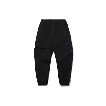 Спортивные спортивные спортивные штаны Li Ning Badfive Basketball Series Casual Knit Joggers Men bottoms Black AKXR073-1