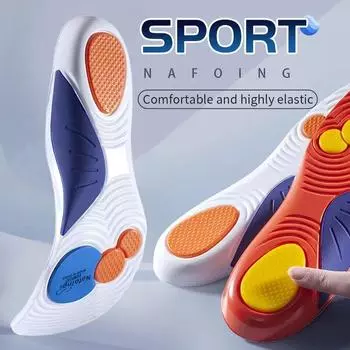 Спортивные стельки для обуви, амортизирующие дезодоранты, дышащие подушки, стельки для бега для мужчин и женщин, подушечки для обуви 35-36