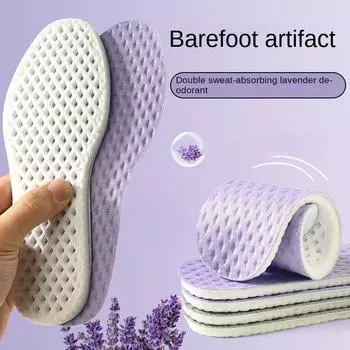 Спортивные стельки размера 35–46 устойчивы к запаху, антибактериальны, впитывают пот, дышащие, высокоэластичные, удобные стельки как для мужчин, так и для женщин. 35-36 фиолетовый