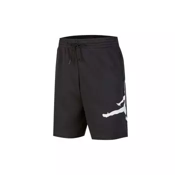 Спортивные свободные шорты со средней талией и шнурком Jordan Side Logo, черные мужские брюки CW0395-010 XL