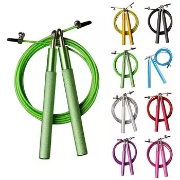 Спортивные товары для прыжков через проволочный канат Подшипники для прыжков через канат Обучение учеников средних школ Прыжки через канат One Size чёрный