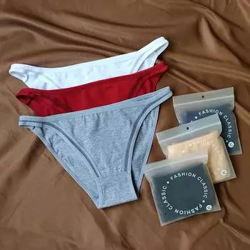 Спортивные трусики с низкой посадкой, женские хлопковые сексуальные сладкие полые трусики на бретельках M белый