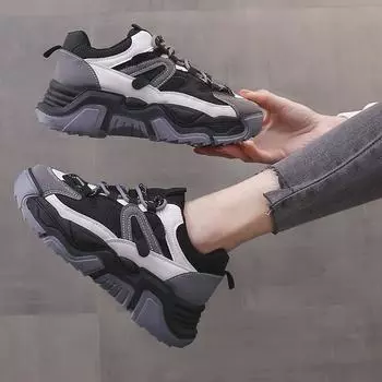 Спортивные Весна Осень Спортивные Женские Кроссовки Папа Кроссовки Тенденции 2024 Женская Обувь Оригинальная Городская Вулканизированная Обувь Повседневная Дешево 35