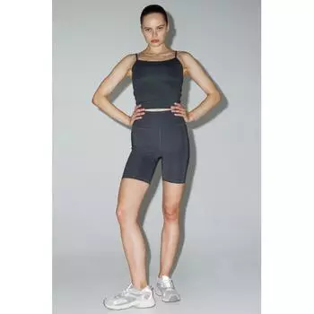 Спортивные велосипедные шорты с карманами HM DryMove, серые