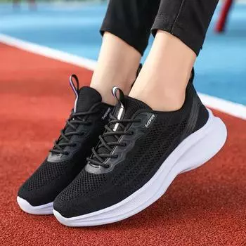 Спортивные женские кроссовки для бега, весна, новые, толстая подошва, легкие, походные, удобные, для фитнеса, тенниса для женщин 35