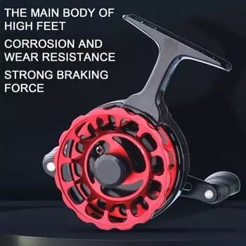 Спортивный аксессуар MUQZI 3.6:1 правое/левое колесо для рыболовной катушки с высокой ножкой для подледной рыбалки на плоту Right Hand