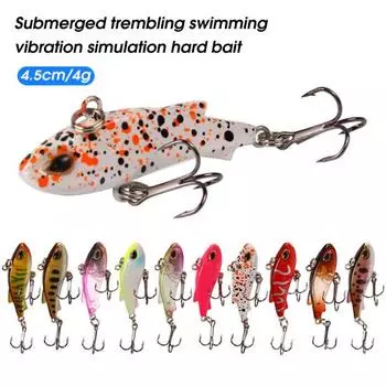 Спортивный аксессуар MUQZI, 4,5 см/4 г, практичная жесткая наживка, 3D глаза, прочная колючка G