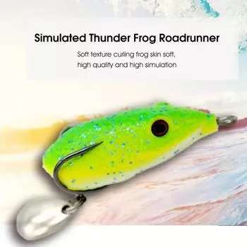 Спортивный аксессуар MUQZI, 5,5 см, 13 г, мягкая искусственная приманка, сильная проникающая способность, 5 цветов, улучшает скорость вылова рыбы зелёный