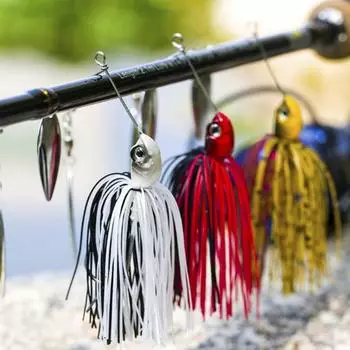 Спортивный аксессуар MUQZI, простая рыболовная приманка, износостойкая, легкая, хорошая проникающая способность 14g синий