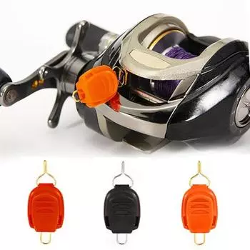 Спортивный аксессуар MUQZI, симпатичный ограничитель лески, привлекательный практичный АБС-пластик красный