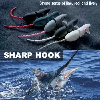 Спортивный аксессуар MUQZI, универсальная устойчивая рыбацкая крыса, которую легко бросить D