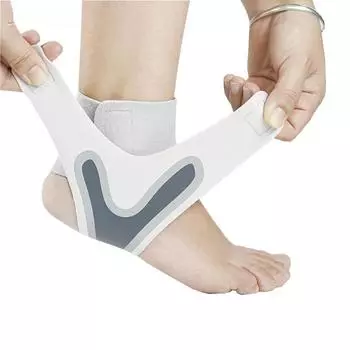 Спортивный бандаж на голеностоп для взрослых мужчин и женщин, регулируемый компрессионный бандаж на голеностоп, дышащий, S-XL, поддерживающий бандаж на голеностоп, протектор S