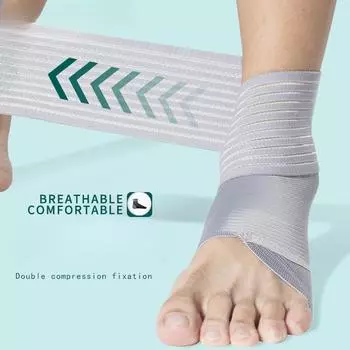 Спортивный бандаж на лодыжку, бандаж для стопы, защита лодыжки, повязка на лодыжку, фиксация голеностопного сустава, бандаж ахиллова сухожилия при растяжении, ремешок на лодыжку