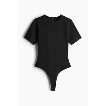 Спортивный боди HM DryMove Thong, черный